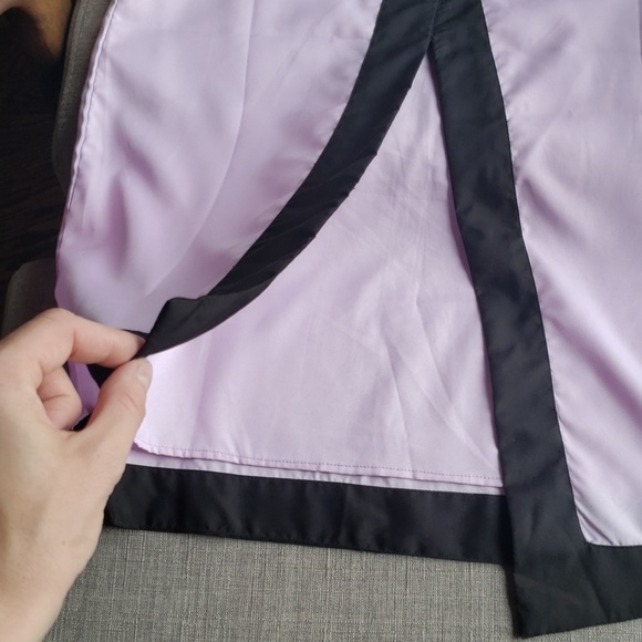 Jennifer & Grace Purple Silk Blouse - Picture 7 of 7